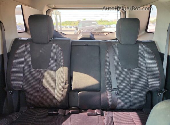 2GKALNEK1H6324620 2017 GMC TERRAIN Черный Вид задних сидений