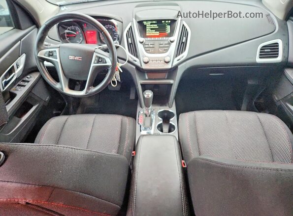 2GKALNEK2H6130274 2017 GMC TERRAIN Black წინა პანელის ხედი