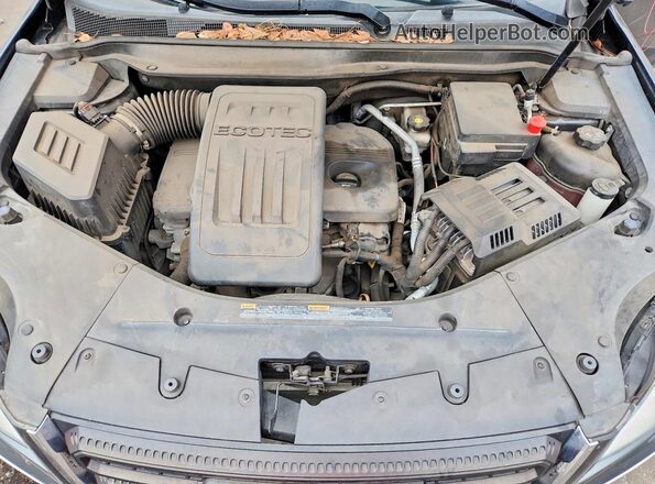 2GKALNEK2H6130274 2017 GMC TERRAIN Black ძრავის განყოფილების ხედი