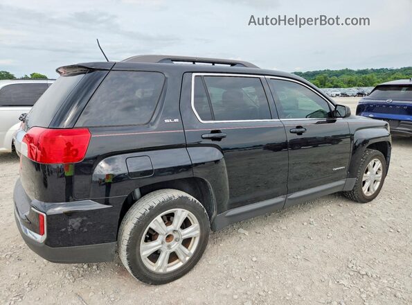 2GKALNEK2H6191382 2017 GMC TERRAIN Black Rear right