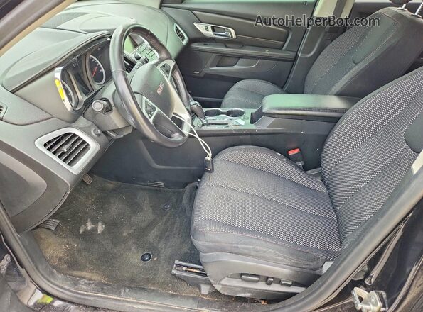 2GKALNEK2H6191382 2017 GMC TERRAIN Black Front interior view