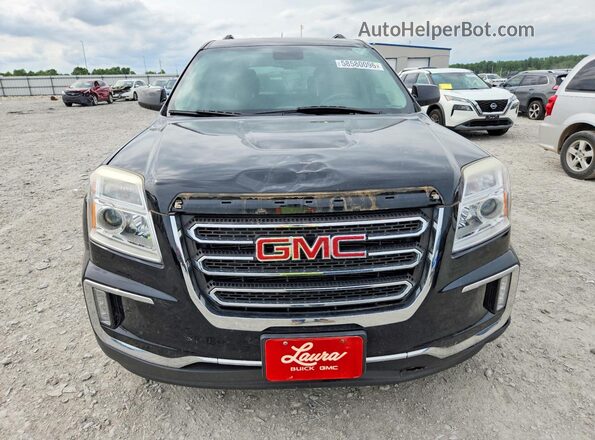 2GKALNEK2H6191382 2017 GMC TERRAIN Black Front view