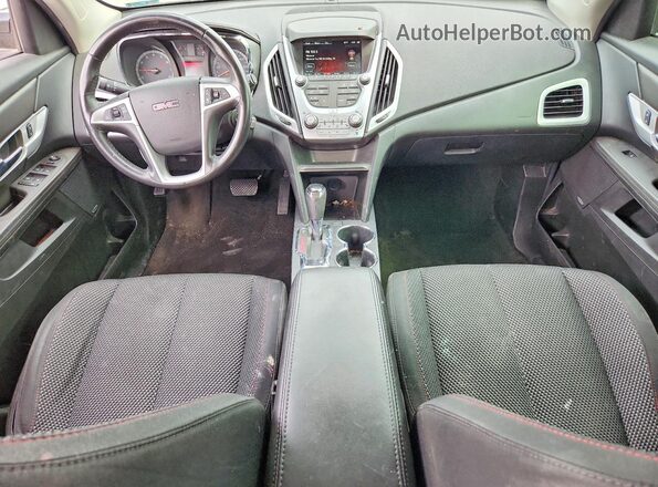 2GKALNEK2H6191382 2017 GMC TERRAIN Black Dashboard view