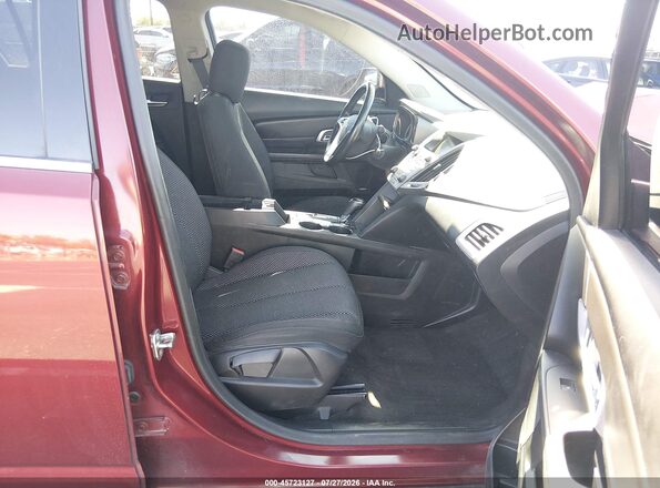 2GKALNEK2H6197599 2017 GMC TERRAIN Red წინა სალონის ხედი