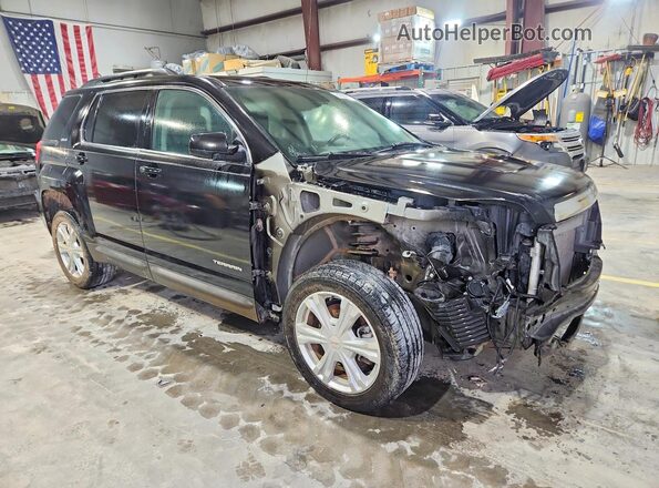 2GKALNEK2H6256148 2017 GMC TERRAIN Черный Передняя правая четверть