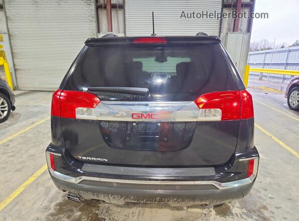 2GKALNEK2H6256148 2017 GMC TERRAIN Черный Вид сзади