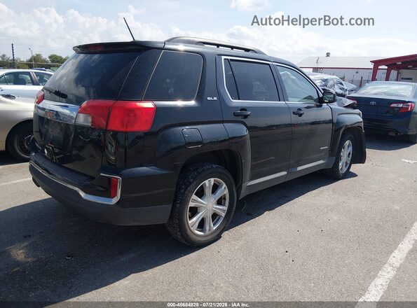 2GKALNEK2H6338087 2017 GMC TERRAIN Black Задня права чверть