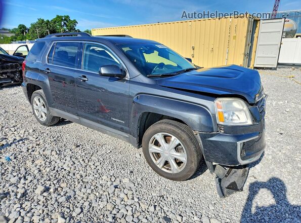 2GKALNEK2H6340048 2017 GMC TERRAIN Gray Передня права чверть