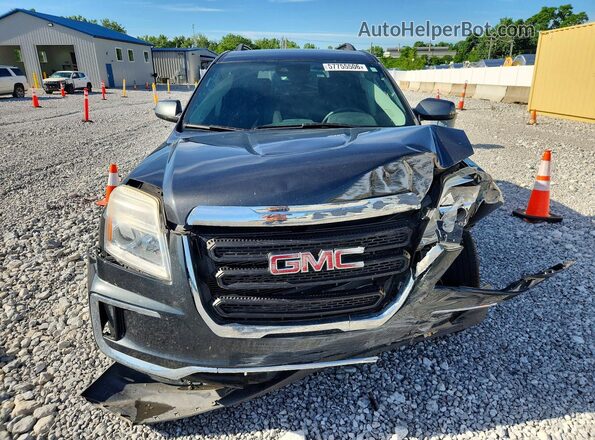 2GKALNEK2H6340048 2017 GMC TERRAIN Gray Вид спереду