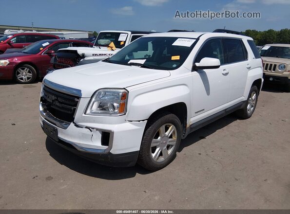 2GKALNEK3G6289061 2016 GMC TERRAIN White Front left