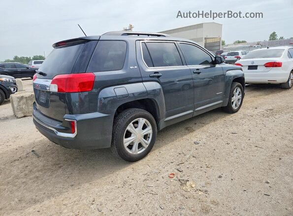 2GKALNEK4H6127330 2017 GMC TERRAIN Black Հետևի աջ