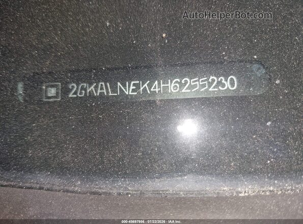 2GKALNEK4H6255230 2017 GMC TERRAIN Navy ძრავის განყოფილების ხედი