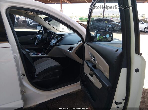 2GKALNEK4H6264185 2017 GMC TERRAIN White Widok wnętrza z przodu