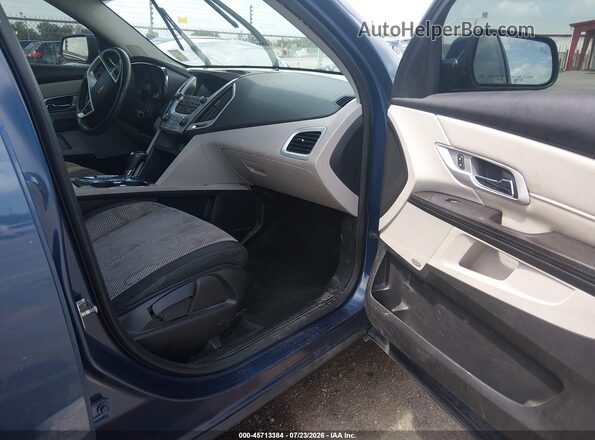 2GKALNEK6G6131233 2016 GMC TERRAIN Blue წინა სალონის ხედი