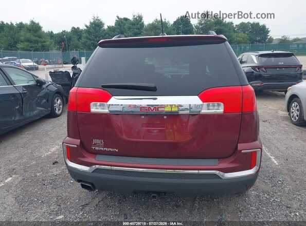 2GKALNEK6G6313627 2016 GMC TERRAIN Maroon 