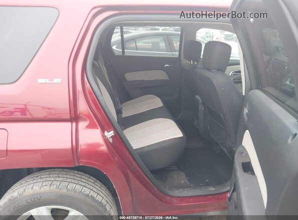 2GKALNEK6G6313627 2016 GMC TERRAIN Maroon VIN კოდის სტიკერის ხედი