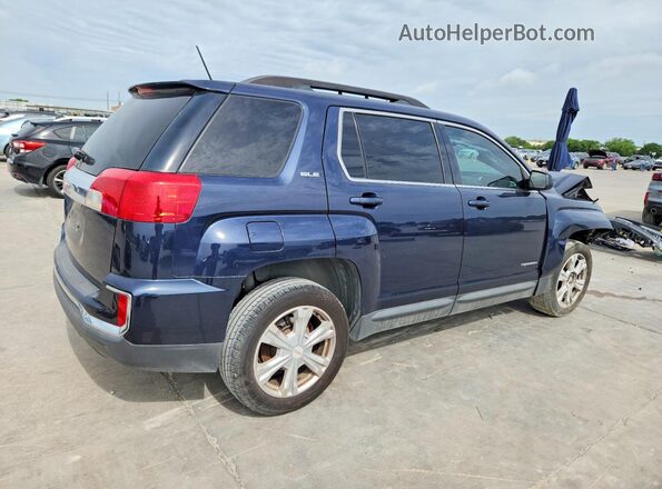 2GKALNEK6H6310888 2017 GMC TERRAIN Blue Հետևի աջ