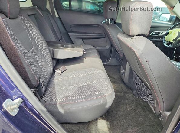 2GKALNEK6H6310888 2017 GMC TERRAIN Blue Հետևի նստատեղերի տեսք