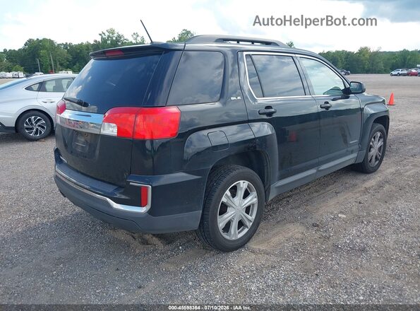 2GKALNEK6H6335757 2017 GMC TERRAIN Black Tył prawy