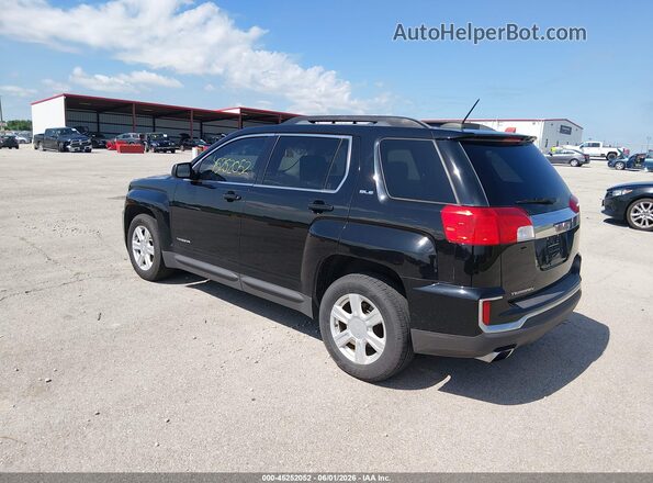 2GKALNEK7G6321834 2016 GMC TERRAIN Black Tył lewy