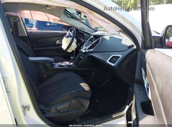 2GKALNEK8H6312979 2017 GMC TERRAIN White Widok wnętrza z przodu