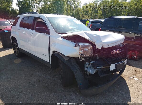 2GKALNEK8H6312979 2017 GMC TERRAIN White Widok z przodu