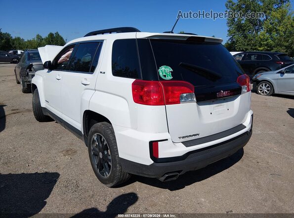2GKALNEK8H6312979 2017 GMC TERRAIN White Tył lewy