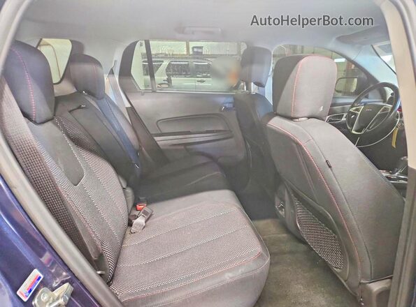 2GKALNEK9H6192058 2017 GMC TERRAIN Синий Вид задней части салона