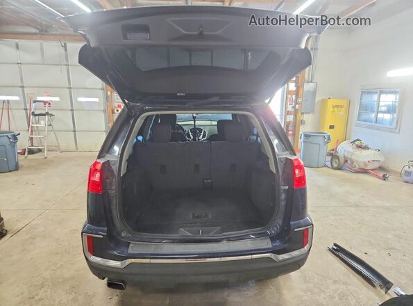 2GKALNEK9H6192058 2017 GMC TERRAIN Синий Вид сзади