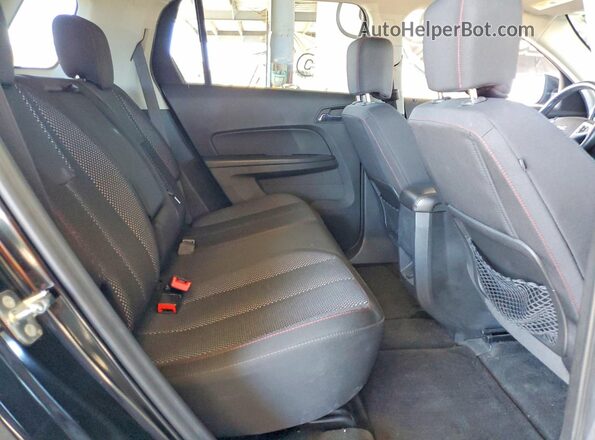 2GKALNEK9H6326678 2017 GMC TERRAIN Black Вид задніх сидінь