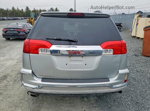 2GKALNEKXG6287677 2016 GMC TERRAIN Silver უკანა ხედი
