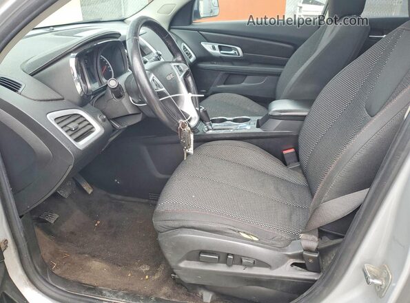 2GKALNEKXG6287677 2016 GMC TERRAIN Silver წინა სალონის ხედი
