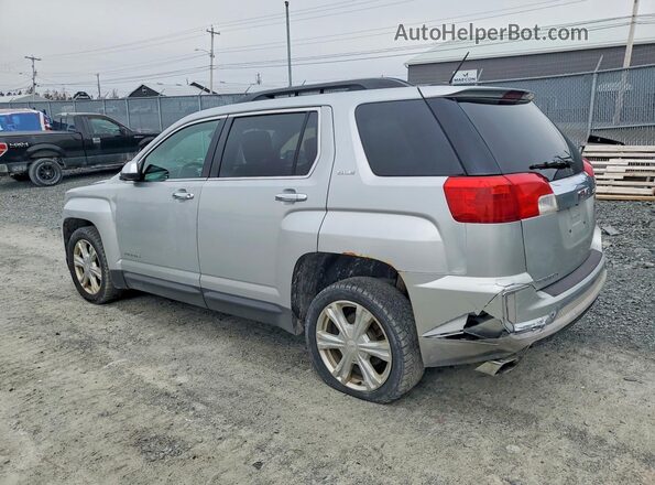 2GKALNEKXG6287677 2016 GMC TERRAIN Silver უკანა მარცხენა