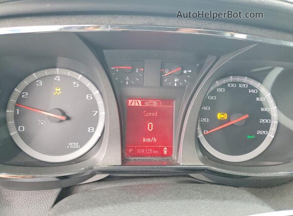 2GKALNEKXG6287677 2016 GMC TERRAIN Silver ხელსაწყოთა პანელის ხედი