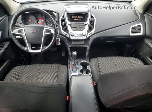 2GKALNEKXG6287677 2016 GMC TERRAIN Silver წინა პანელის ხედი