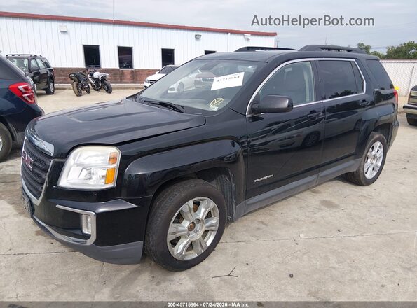 2GKALNEKXH6324809 2017 GMC TERRAIN Black Front left