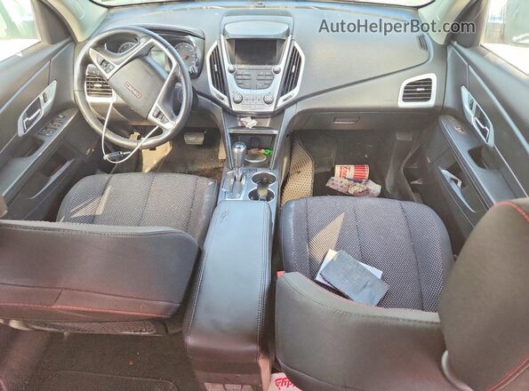 2GKALNEKXH6343621 2017 GMC TERRAIN Silver Առջևի վահանակի տեսք