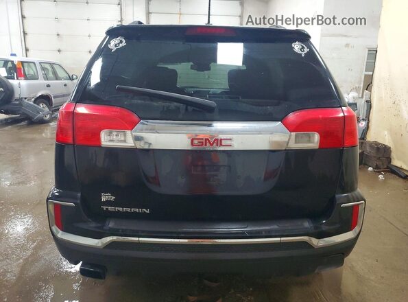 2GKALNEKXH6350830 2017 GMC TERRAIN Black Rear view