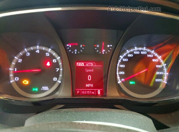 2GKALNEKXH6350830 2017 GMC TERRAIN Black Instrument cluster view