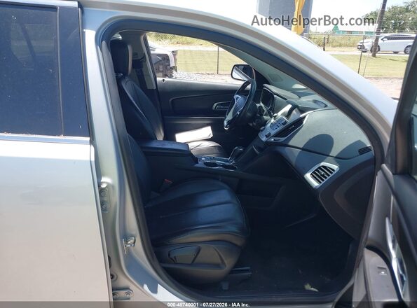 2GKALPEK0H6318058 2017 GMC TERRAIN Silver Вид салону спереду