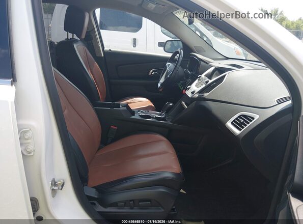 2GKALPEK1G6199404 2016 GMC TERRAIN Белый Вид салона спереди
