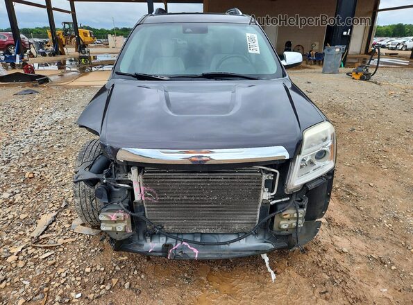 2GKALPEK1G6301428 2016 GMC TERRAIN Gray წინა ხედი
