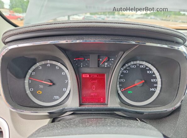 2GKALPEK1G6301428 2016 GMC TERRAIN Gray ხელსაწყოთა პანელის ხედი