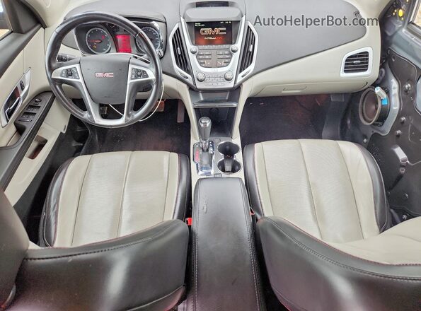2GKALPEK1G6301428 2016 GMC TERRAIN Gray წინა პანელის ხედი