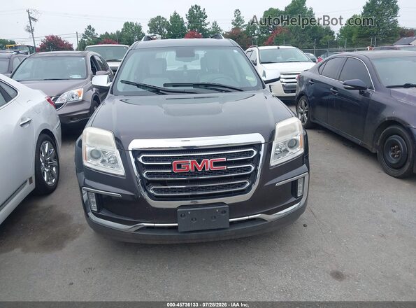 2GKALPEK2G6253048 2016 GMC TERRAIN Gray Սարքավորումների վահանակի տեսք