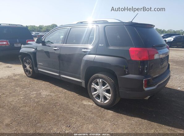 2GKALPEK2G6344997 2016 GMC TERRAIN Black Հետևի ձախ