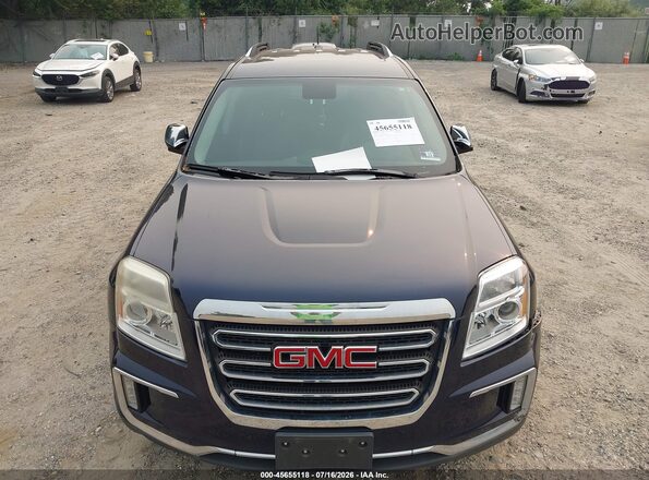 2GKALPEK3G6152701 2016 GMC TERRAIN Blue Vista frontal