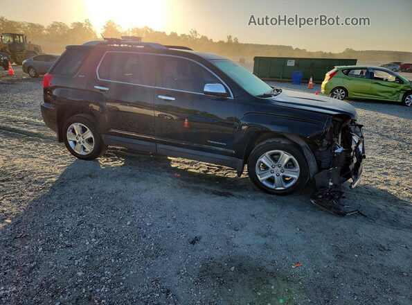 2GKALPEK3G6224982 2016 GMC TERRAIN Black წინა მარჯვენა