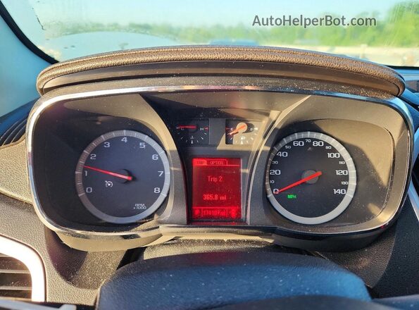 2GKALPEK3G6224982 2016 GMC TERRAIN Black ხელსაწყოთა პანელის ხედი