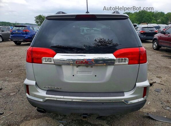 2GKALPEK3H6208640 2017 GMC TERRAIN Silver Widok z tyłu